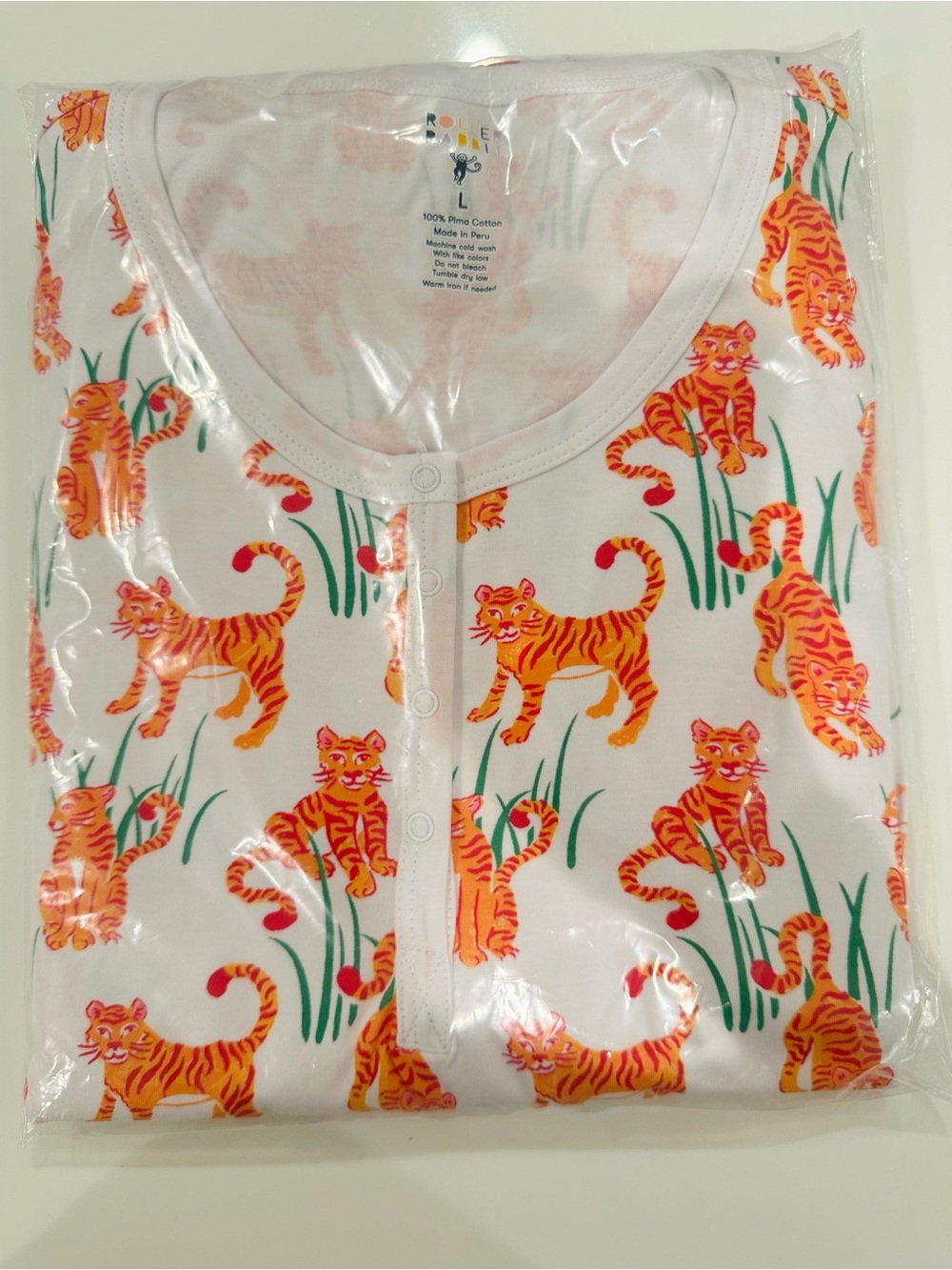 Roller Rabbit Teddy Tiger Polo Pajama Set